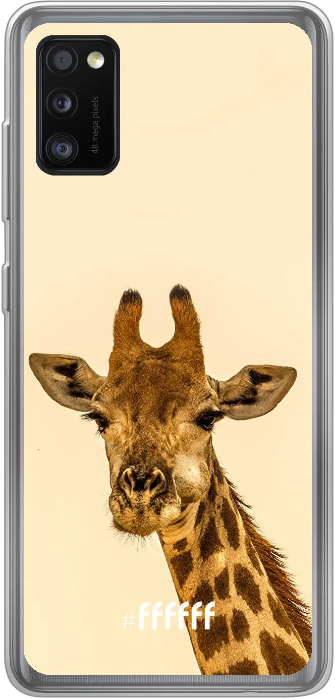 Giraffe Galaxy A41