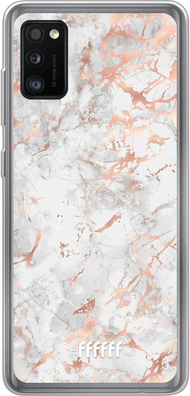 Peachy Marble Galaxy A41