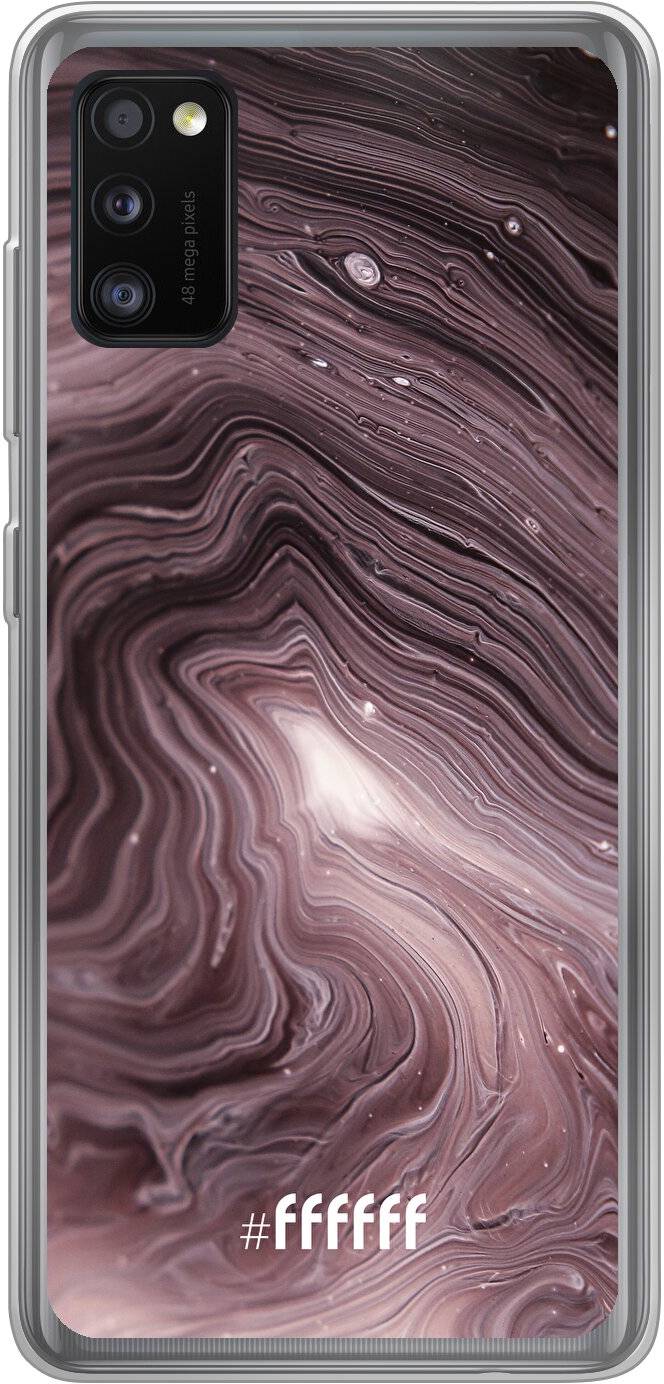 Purple Marble Galaxy A41