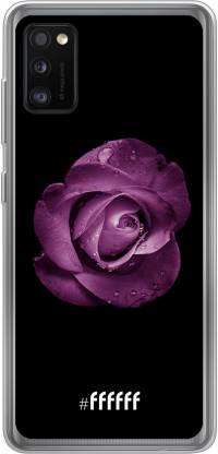 Purple Rose Galaxy A41