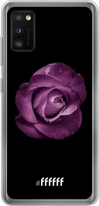 Purple Rose Galaxy A41