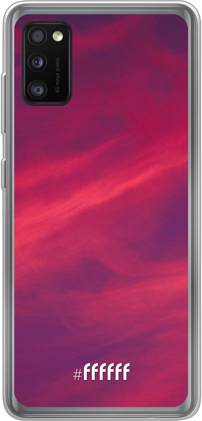Red Skyline Galaxy A41