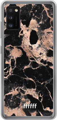 Rose Gold Marble Galaxy A41