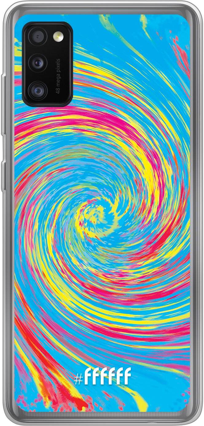 Swirl Tie Dye Galaxy A41