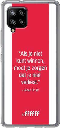 AFC Ajax Quote Johan Cruijff Galaxy A42