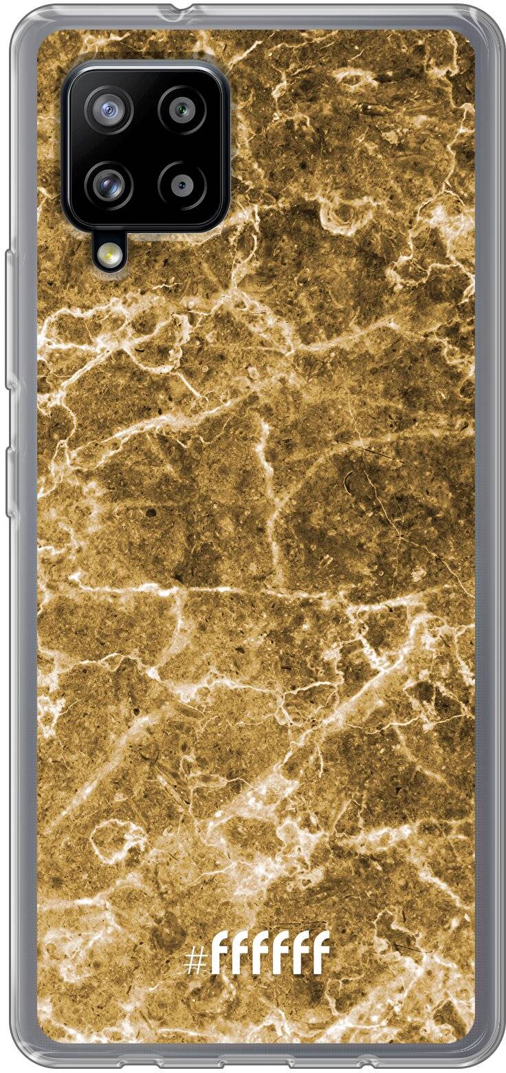 Gold Marble Galaxy A42