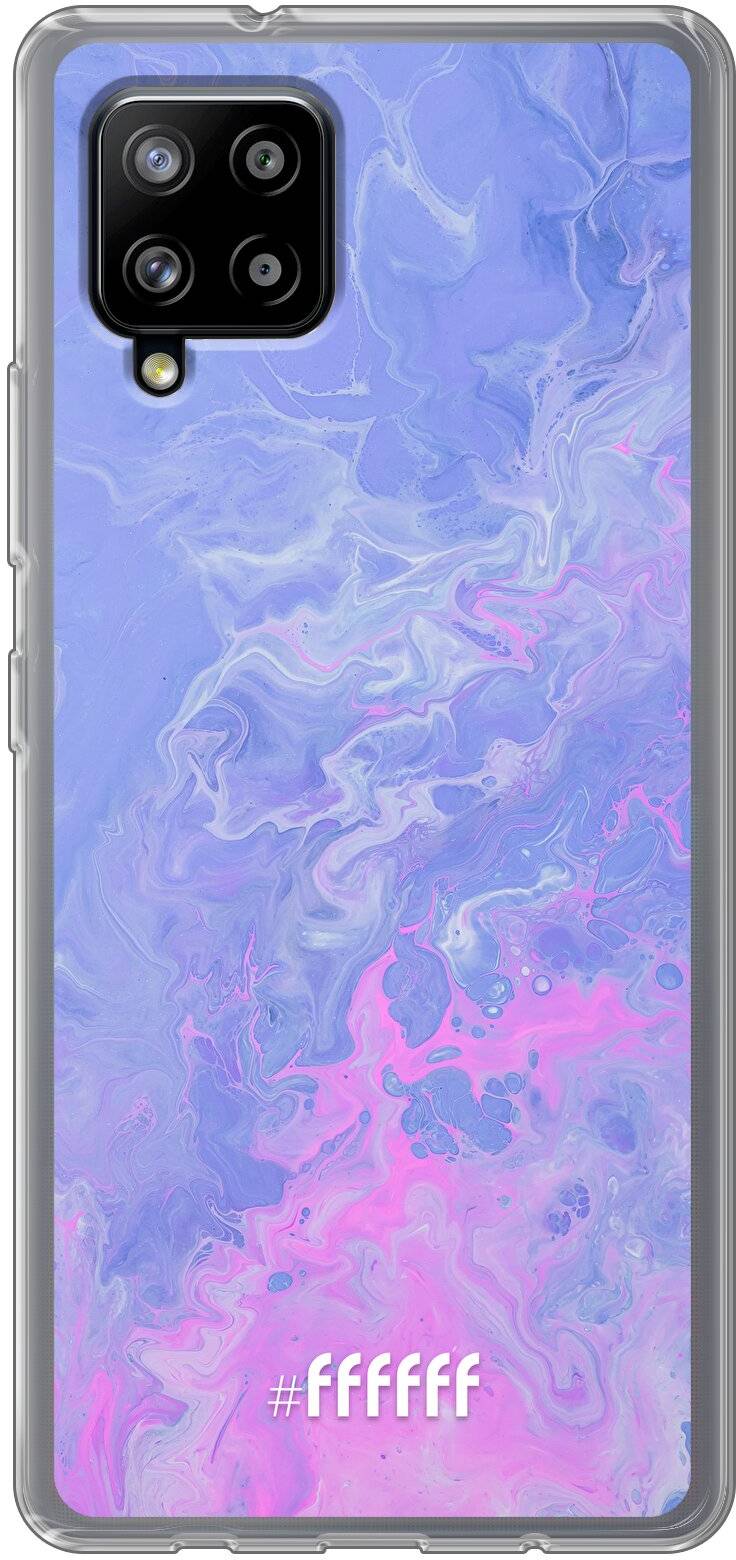 Purple and Pink Water Galaxy A42