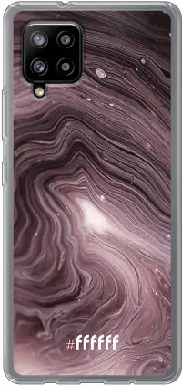 Purple Marble Galaxy A42