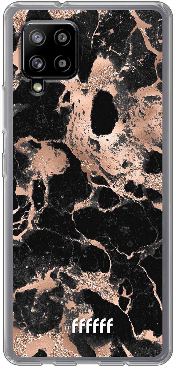 Rose Gold Marble Galaxy A42