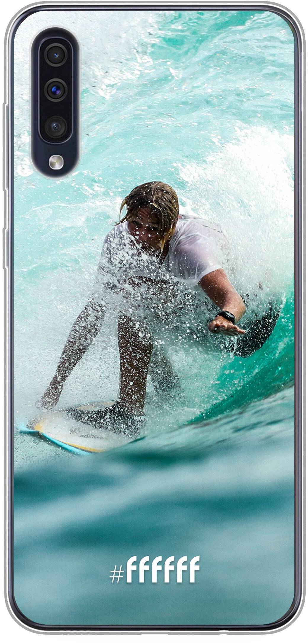 Boy Surfing Galaxy A50s