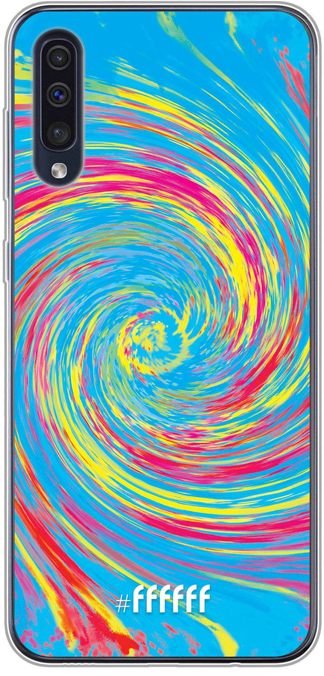 Swirl Tie Dye Galaxy A50s
