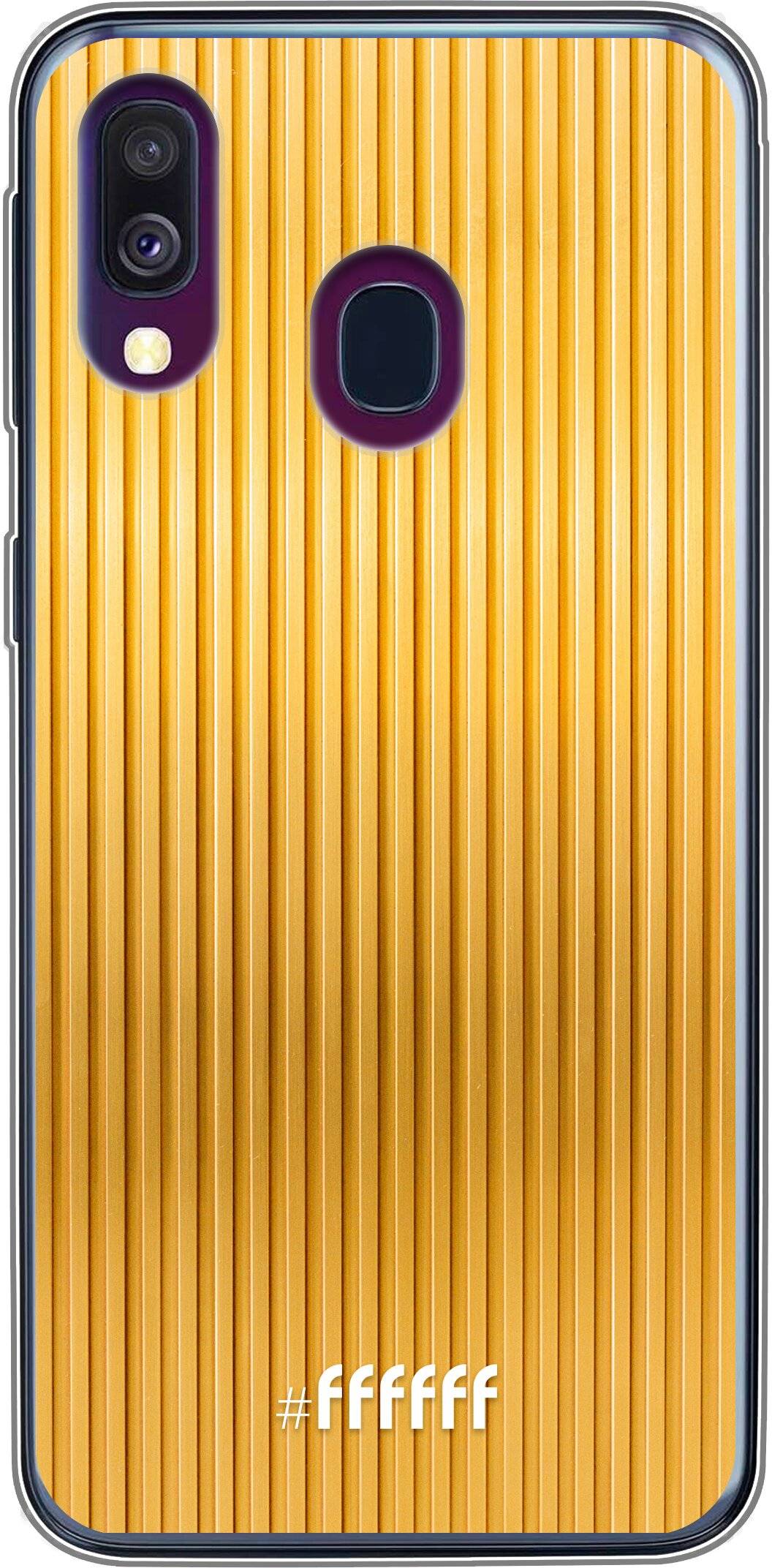 Bold Gold Galaxy A50