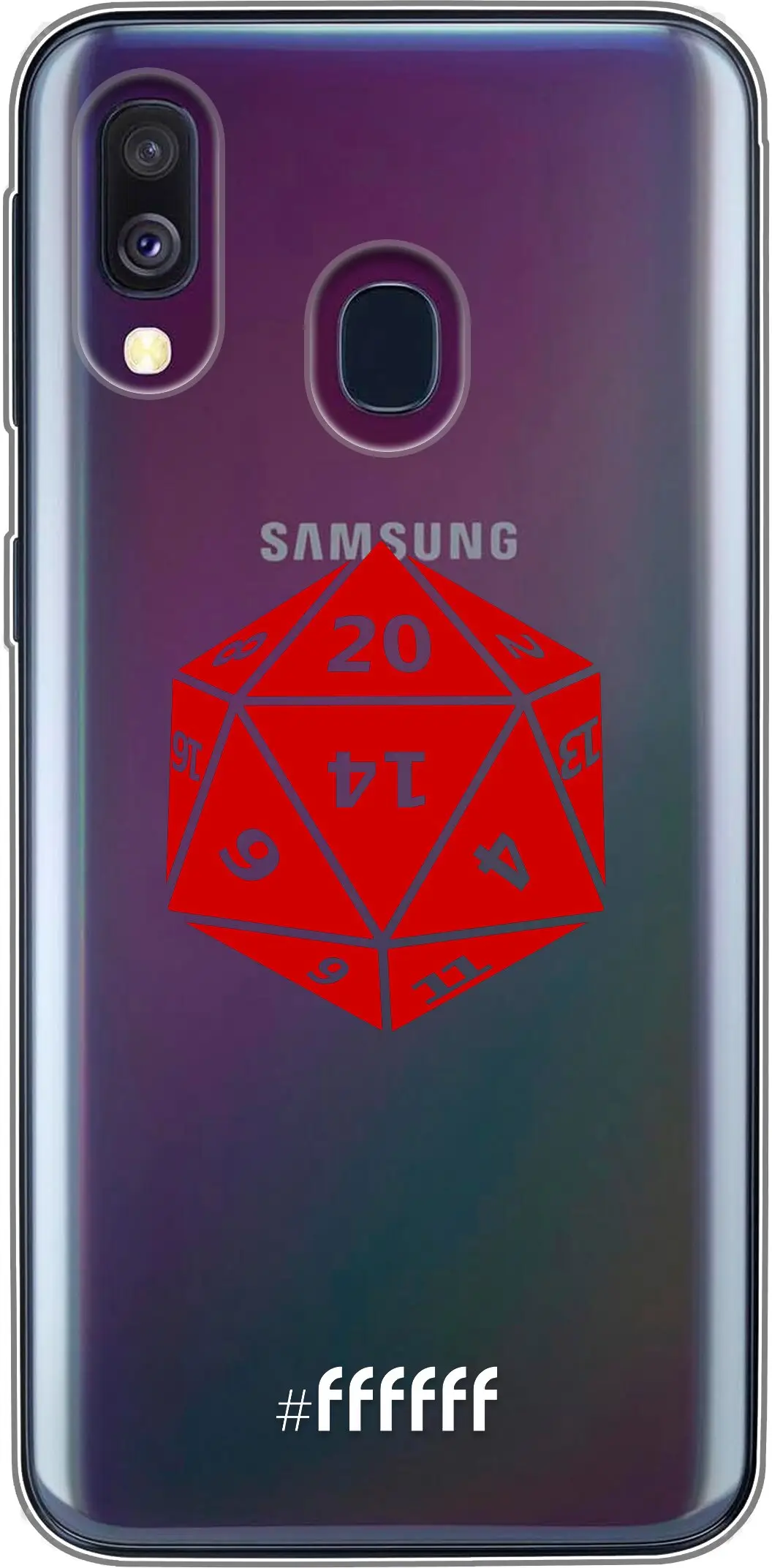 D20 - Transparant Galaxy A40