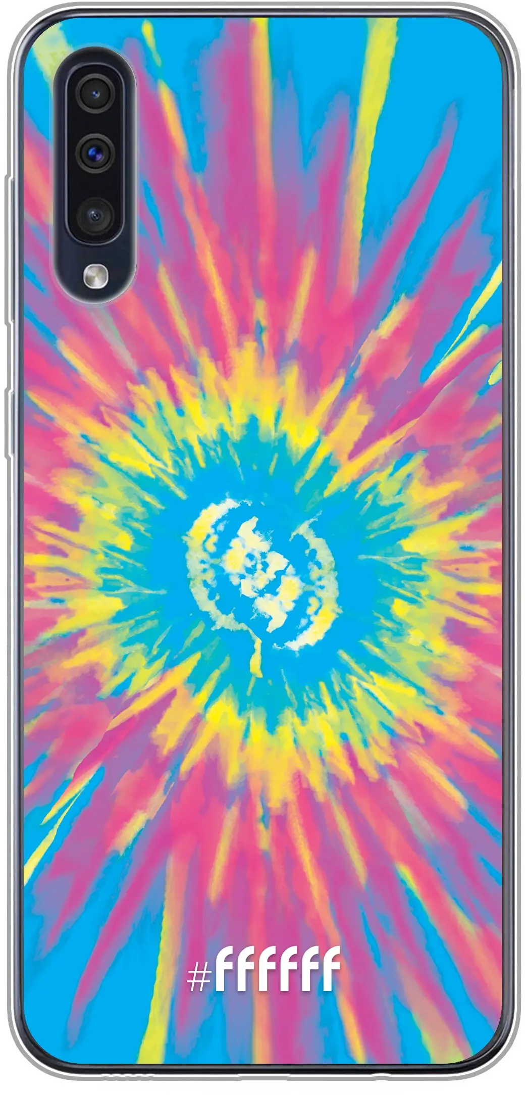 Flower Tie Dye Galaxy A50