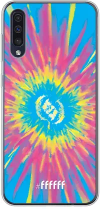 Flower Tie Dye Galaxy A50