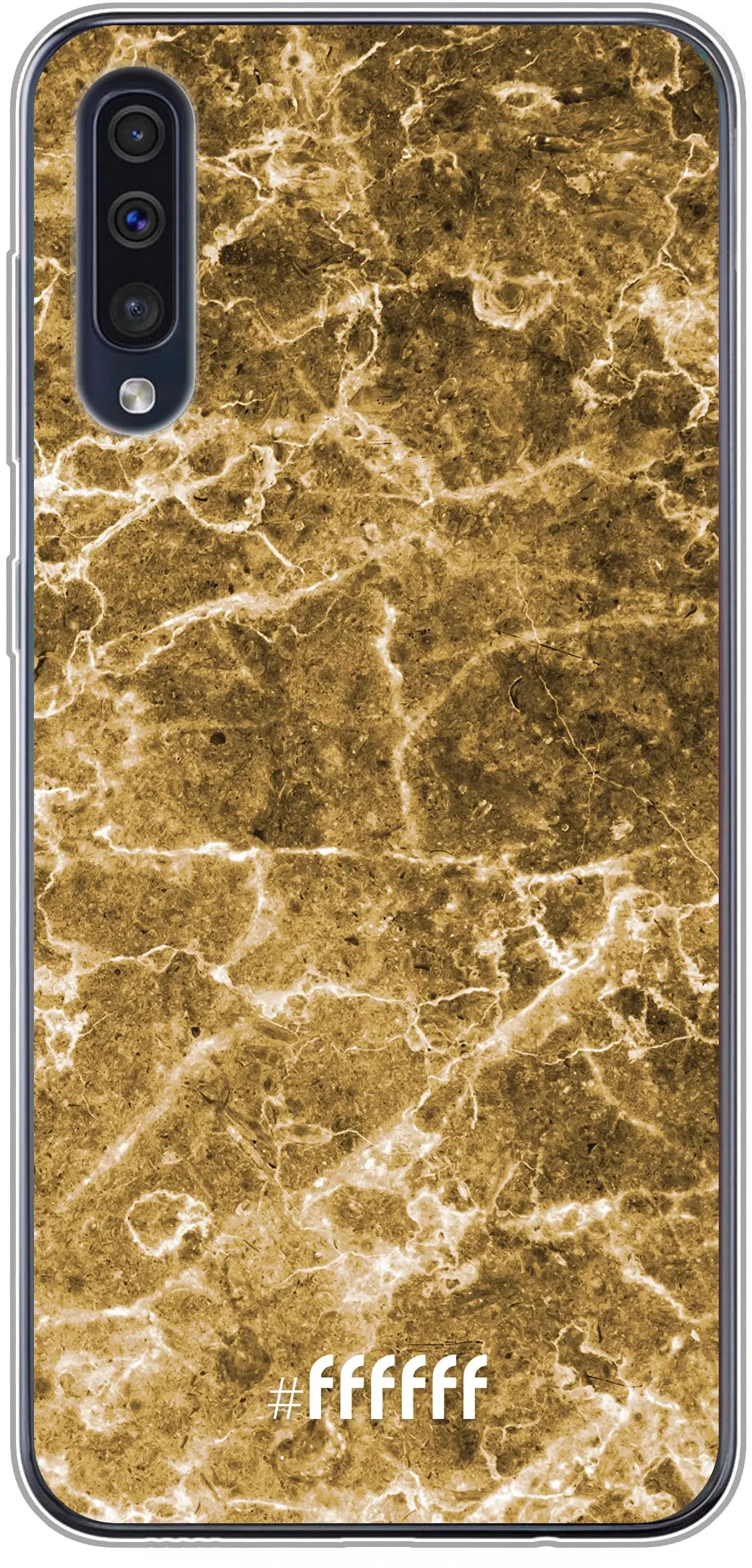 Gold Marble Galaxy A40