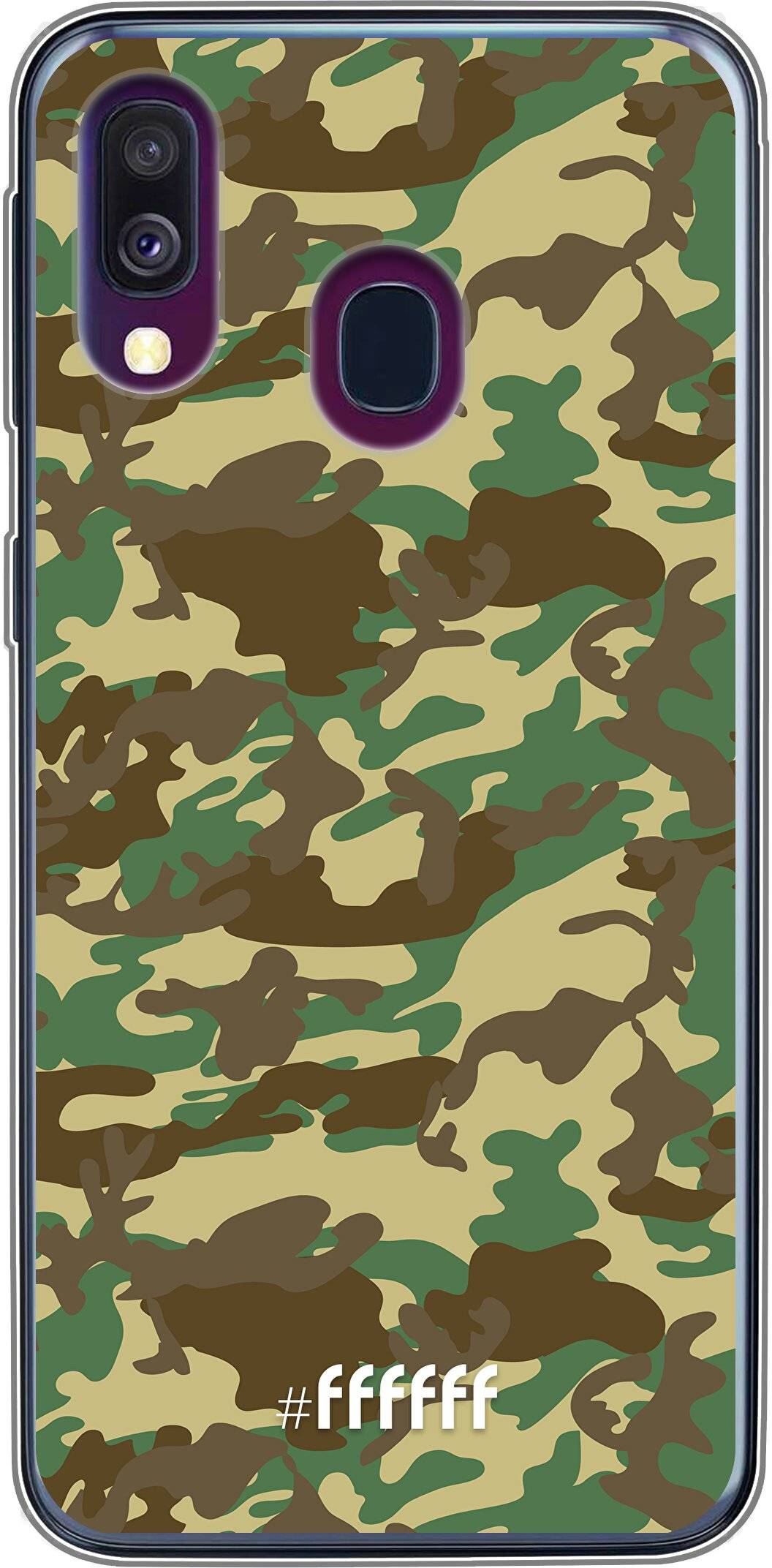 Jungle Camouflage Galaxy A40