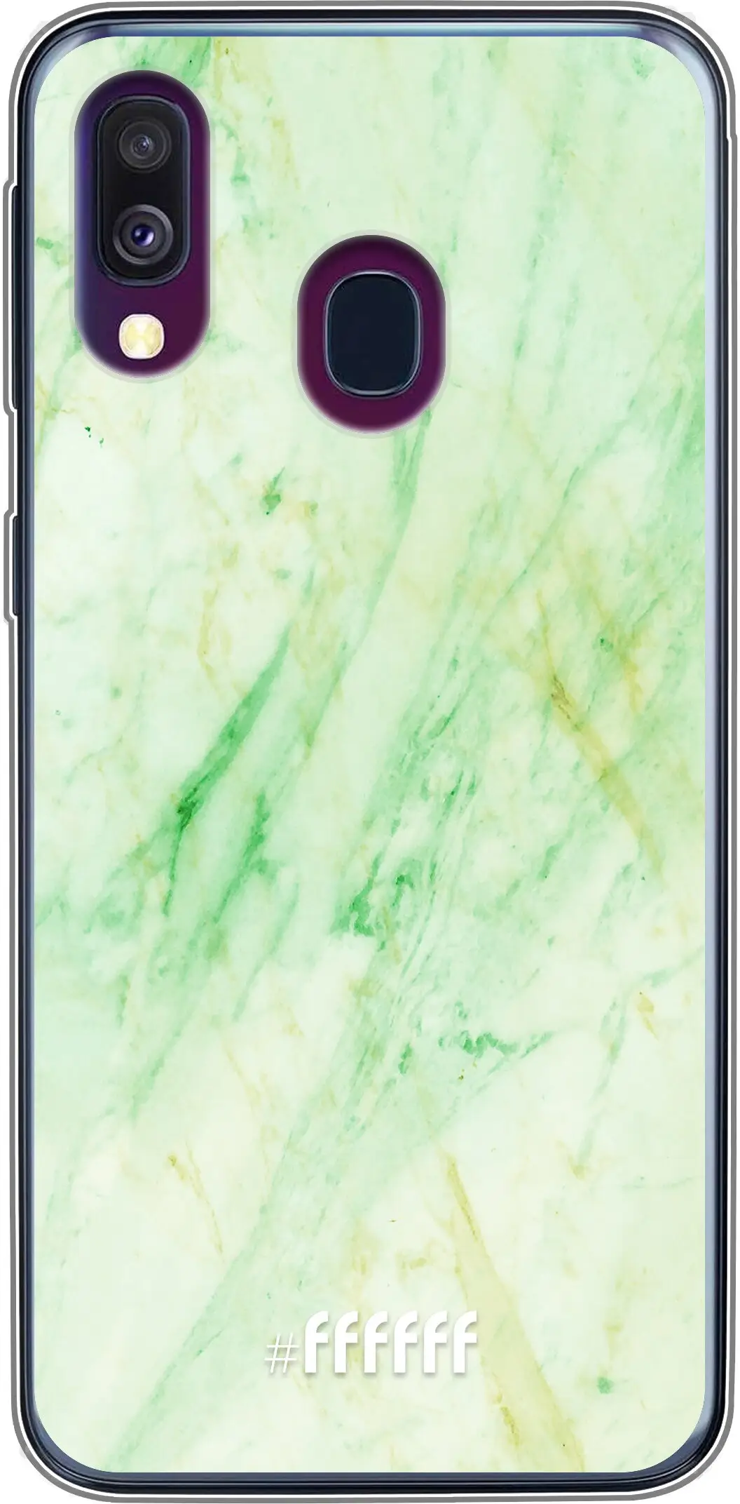 Pistachio Marble Galaxy A40