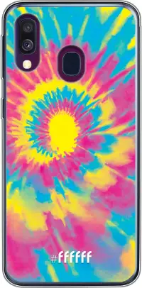 Psychedelic Tie Dye Galaxy A40