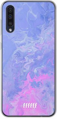 Purple and Pink Water Galaxy A40