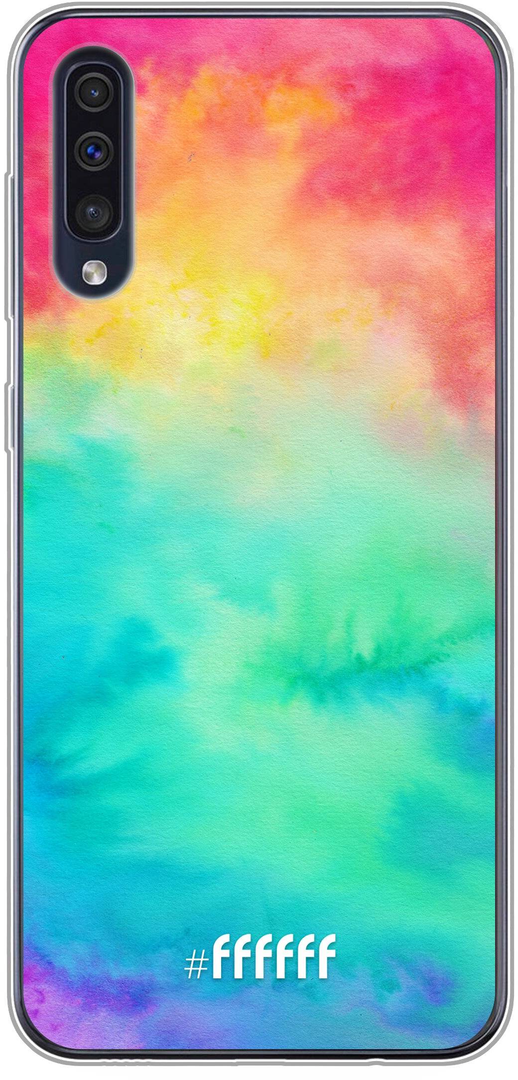 Rainbow Tie Dye Galaxy A50