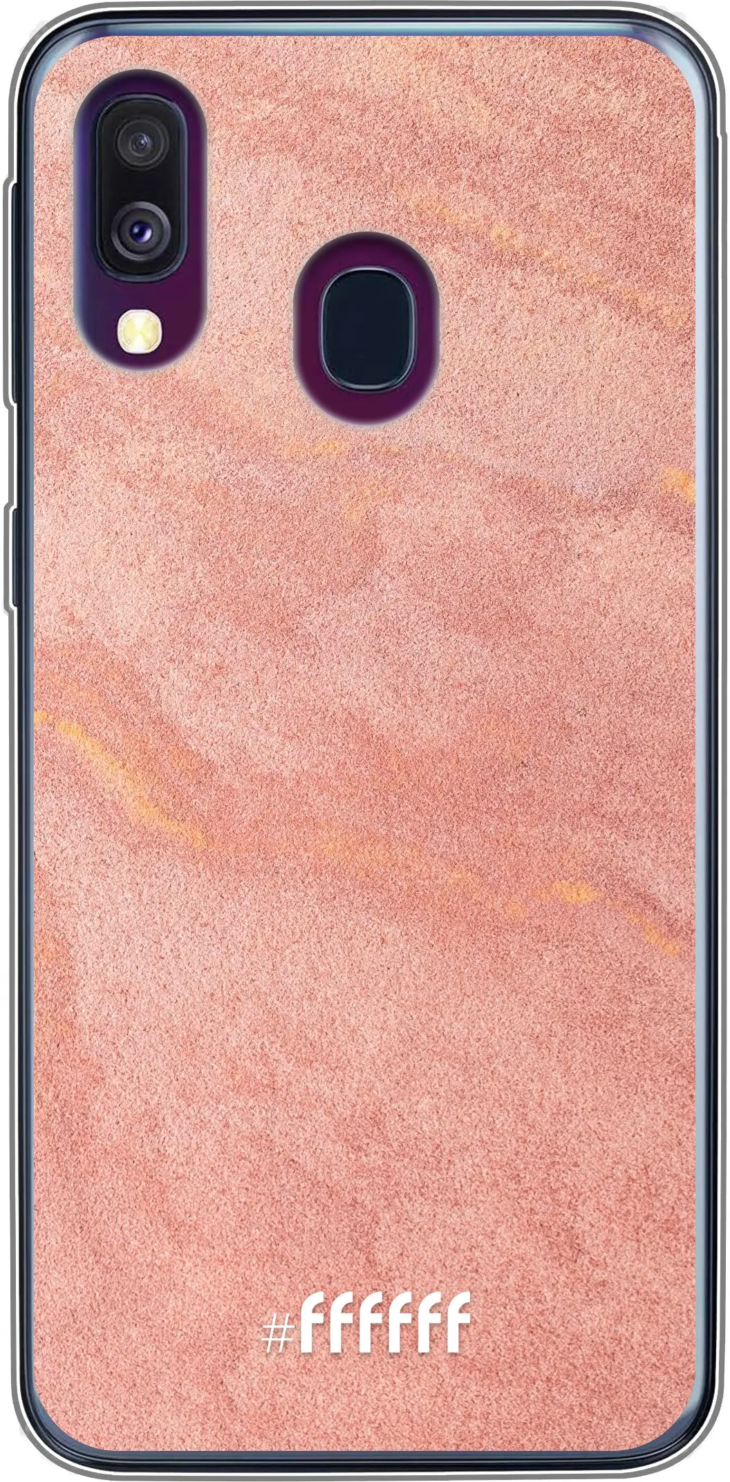 Sandy Pink Galaxy A40