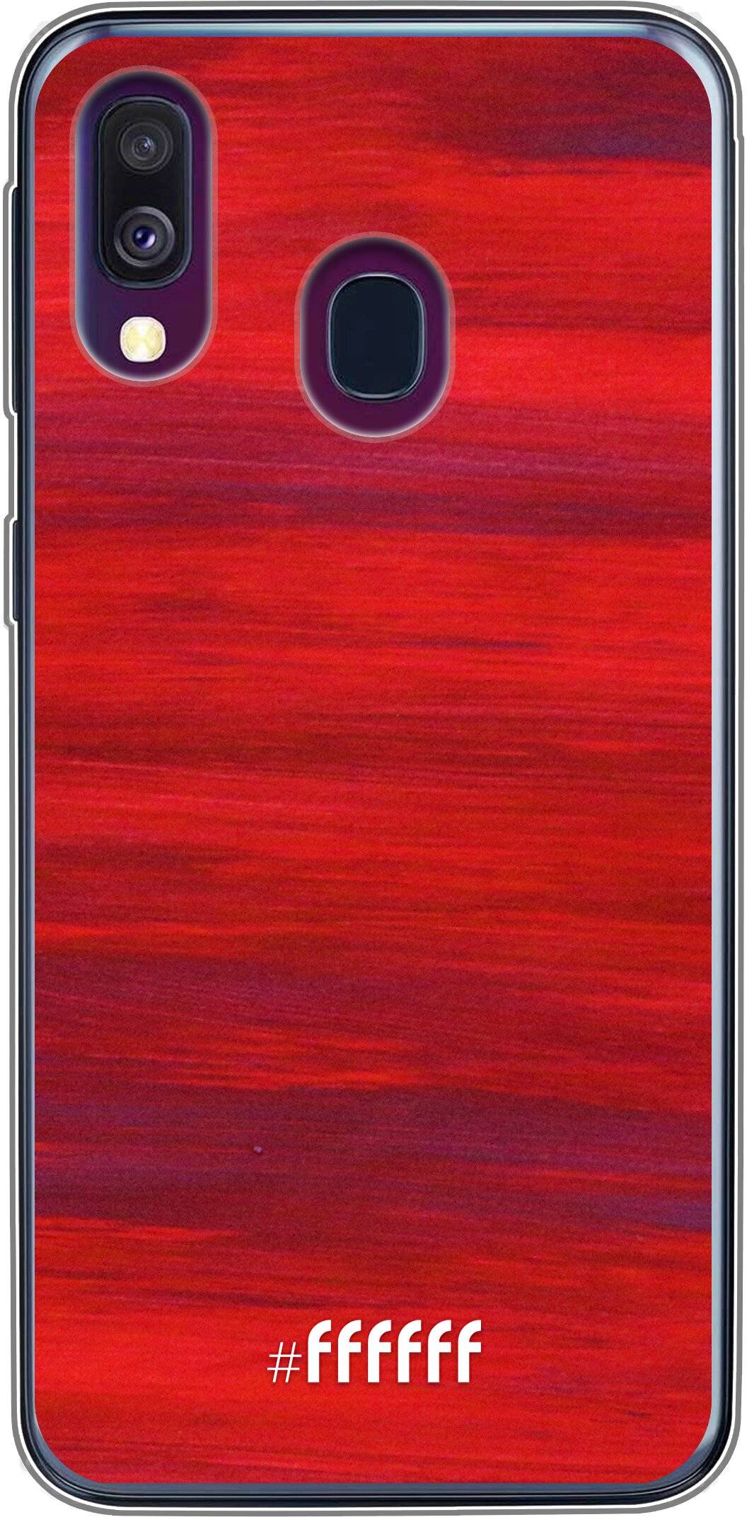 Scarlet Canvas Galaxy A40