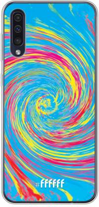 Swirl Tie Dye Galaxy A40