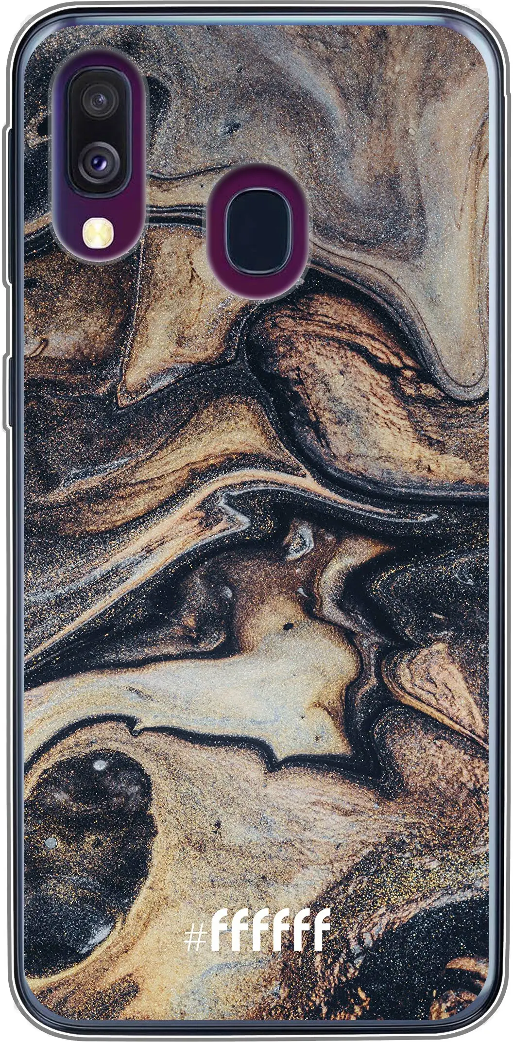 Wood Marble Galaxy A40