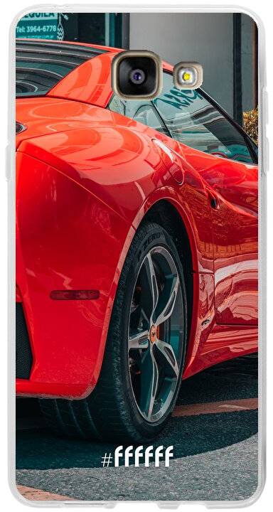 voorbeeld censuur Goot Ferrari (Samsung Galaxy A5 (2016)) #ffffff telefoonhoesje • 6F