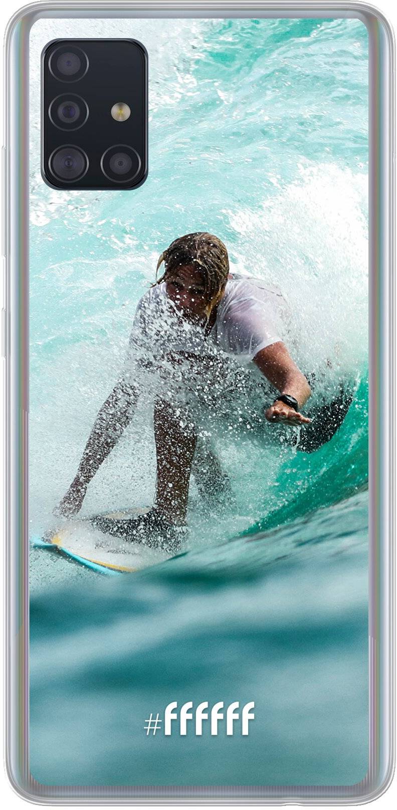 Boy Surfing Galaxy A51
