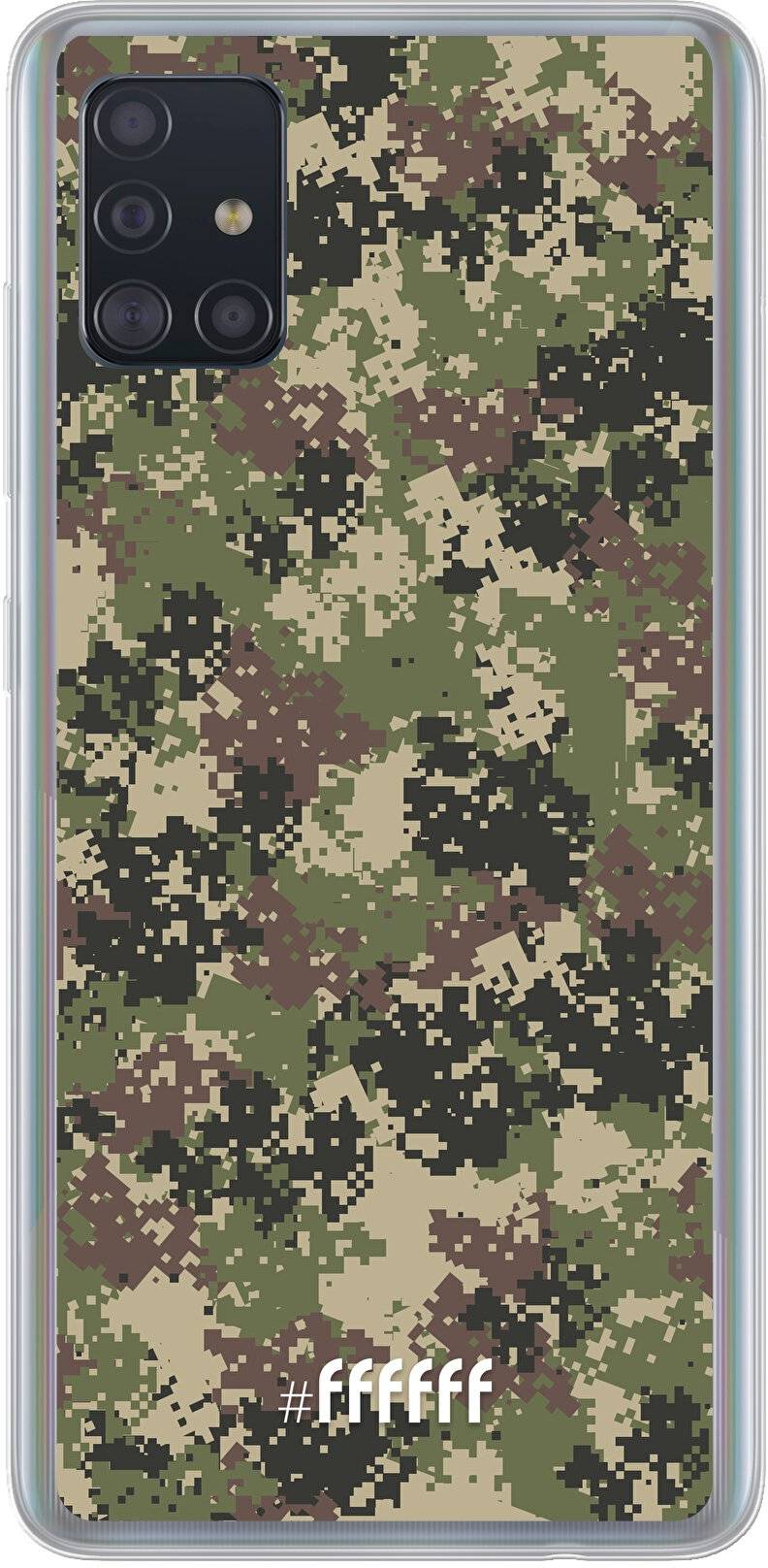Digital Camouflage Galaxy A51