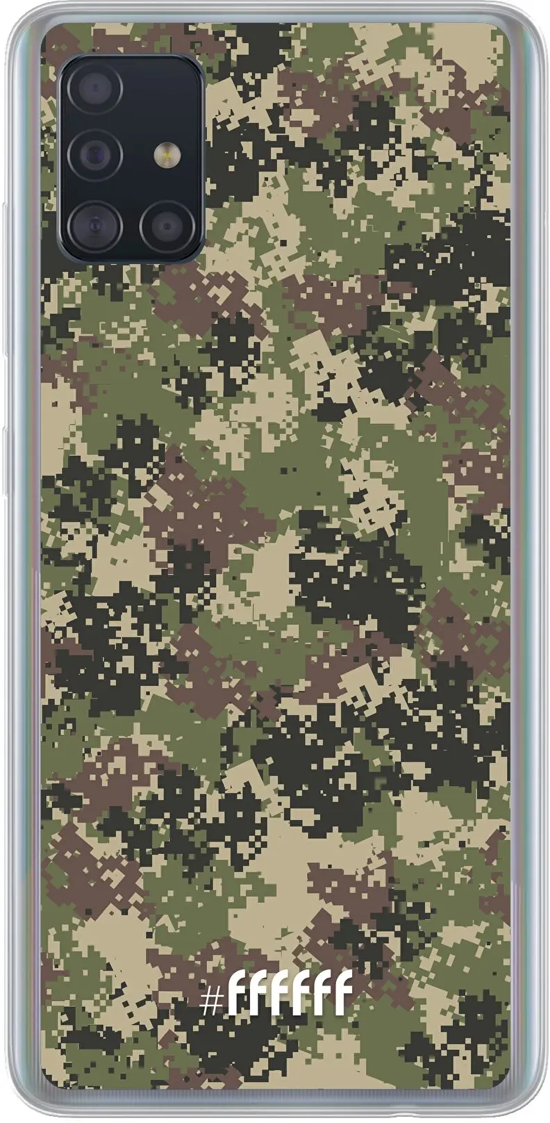 Digital Camouflage Galaxy A51