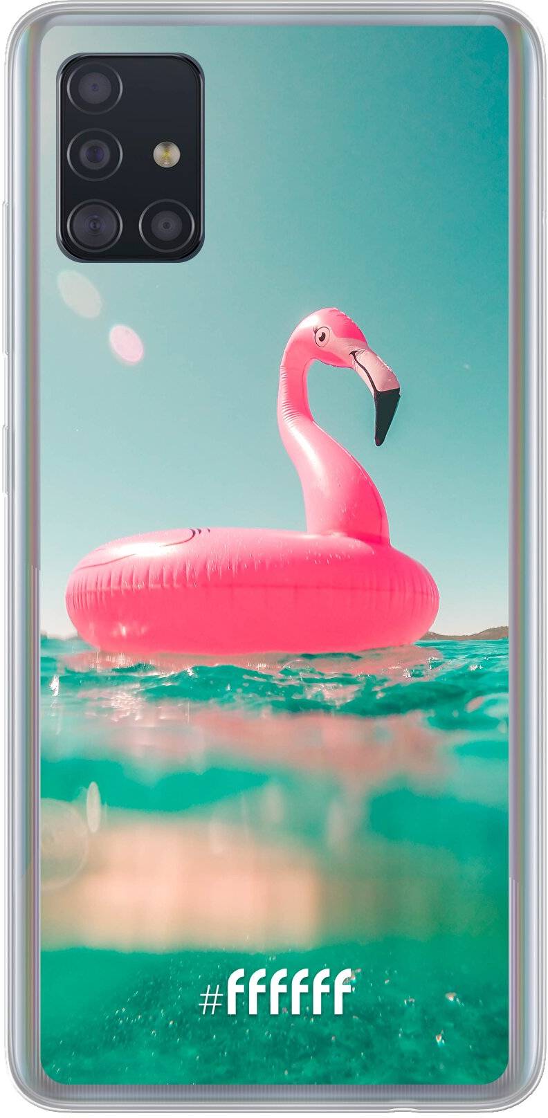 Flamingo Floaty Galaxy A51