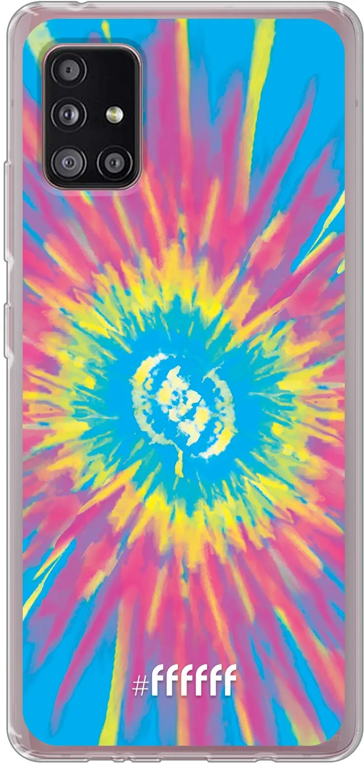 Flower Tie Dye Galaxy A51