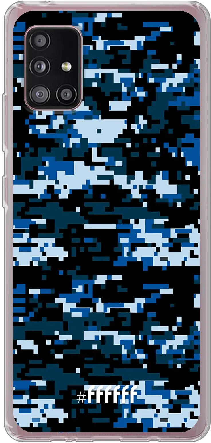 Navy Camouflage Galaxy A51