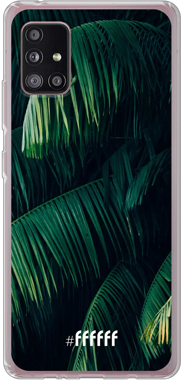 Palm Leaves Dark Galaxy A51 5G