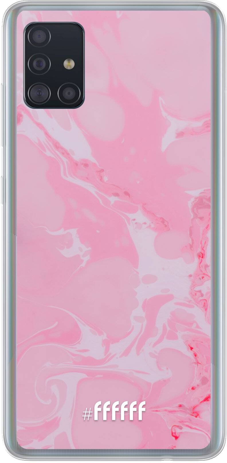 Pink Sync Galaxy A51