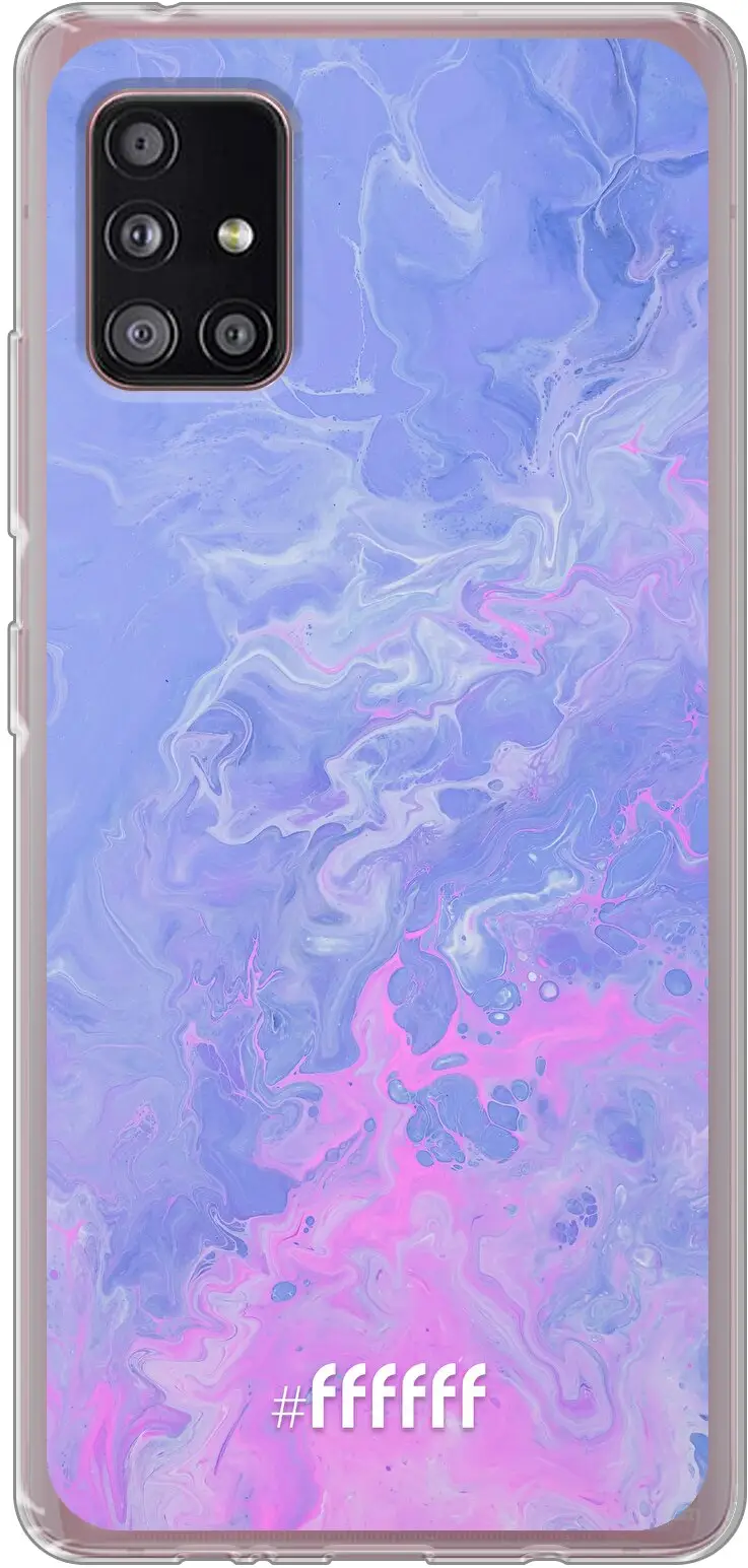 Purple and Pink Water Galaxy A51 5G