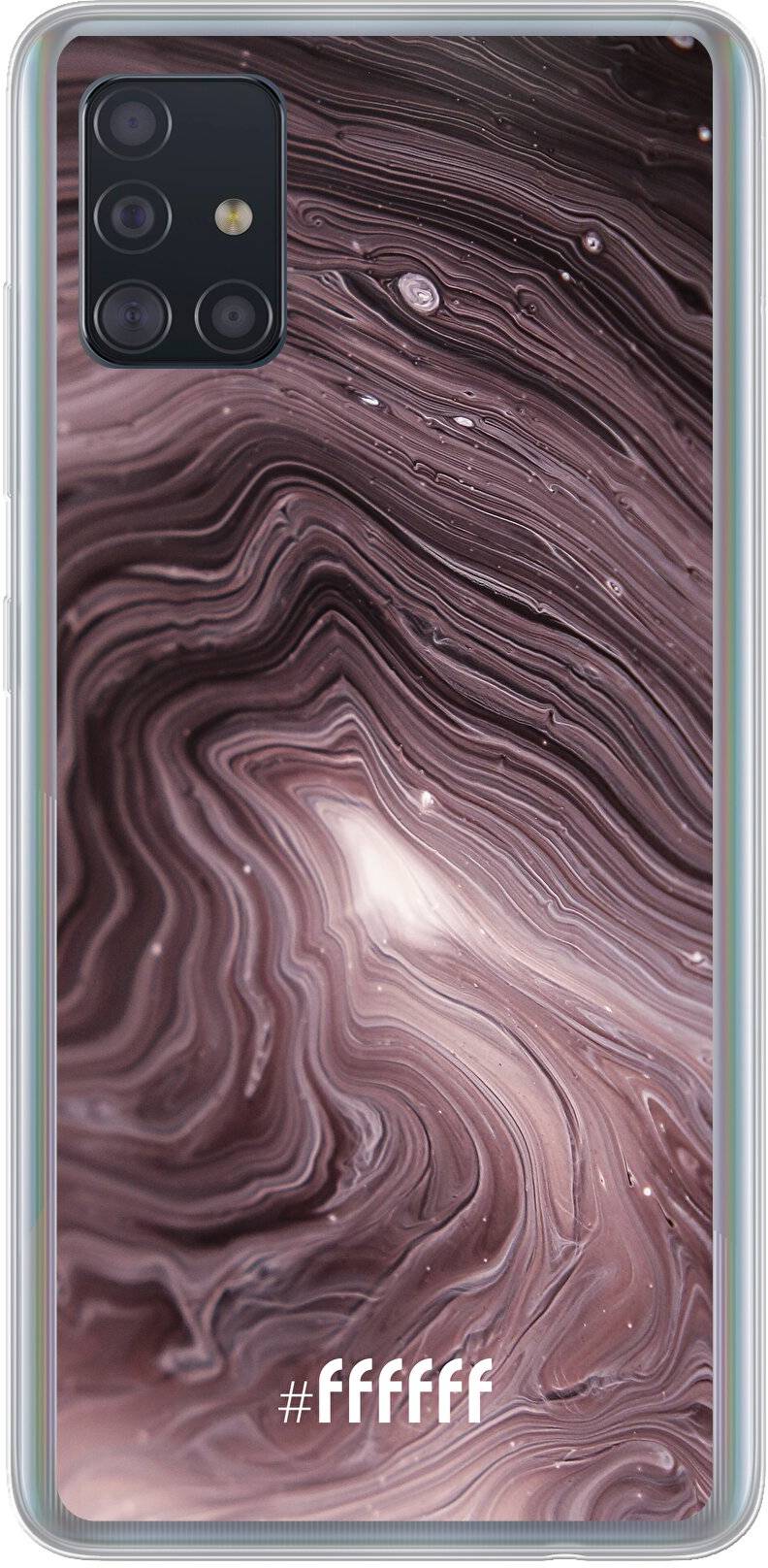 Purple Marble Galaxy A51