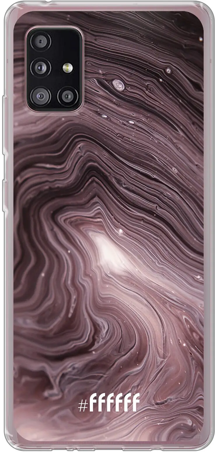 Purple Marble Galaxy A51 5G