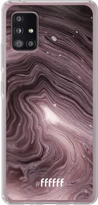 Purple Marble Galaxy A51 5G