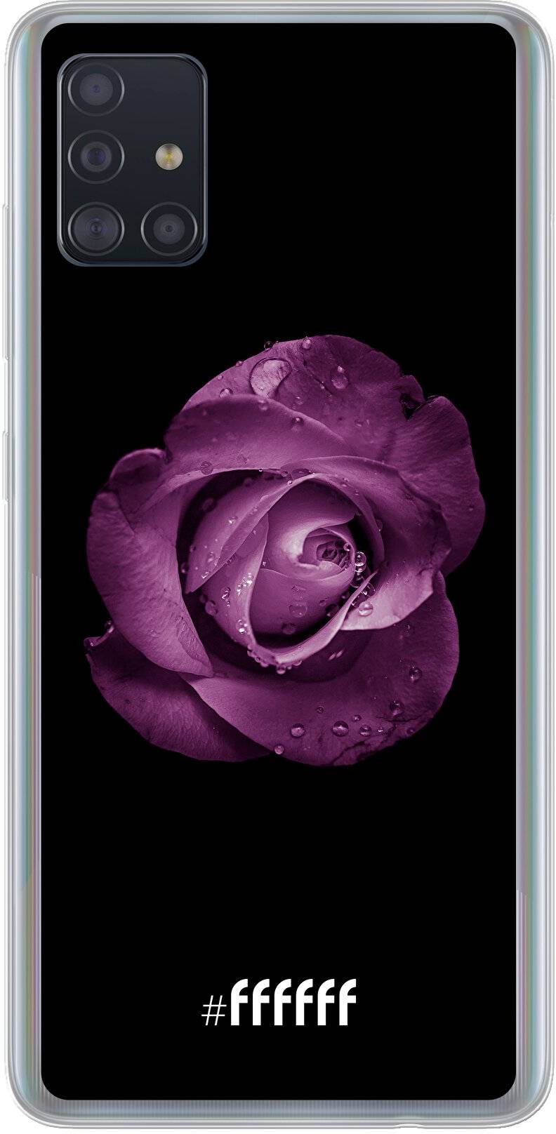 Purple Rose Galaxy A51