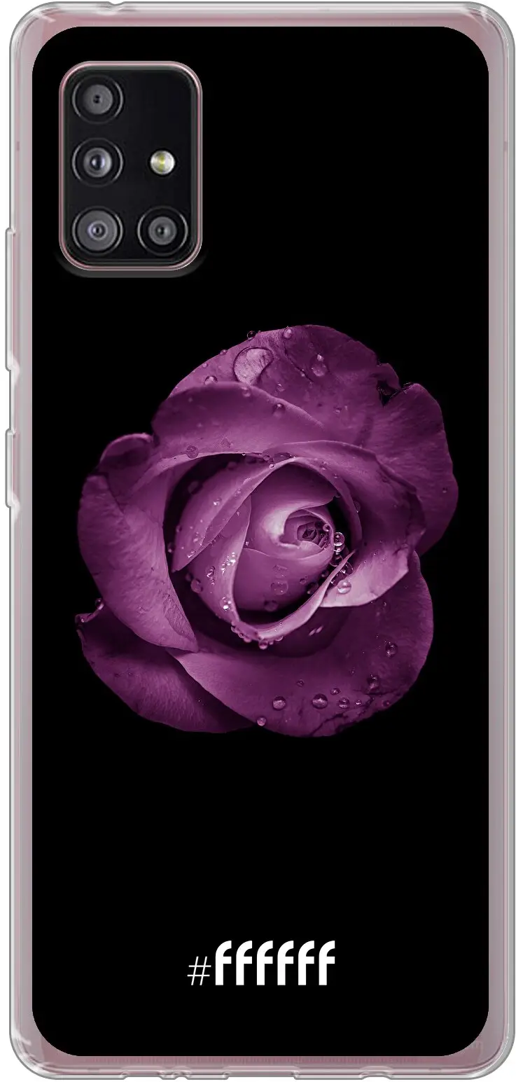 Purple Rose Galaxy A51