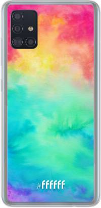 Rainbow Tie Dye Galaxy A51