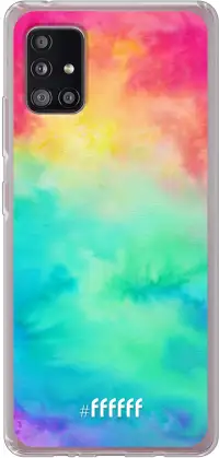 Rainbow Tie Dye Galaxy A51