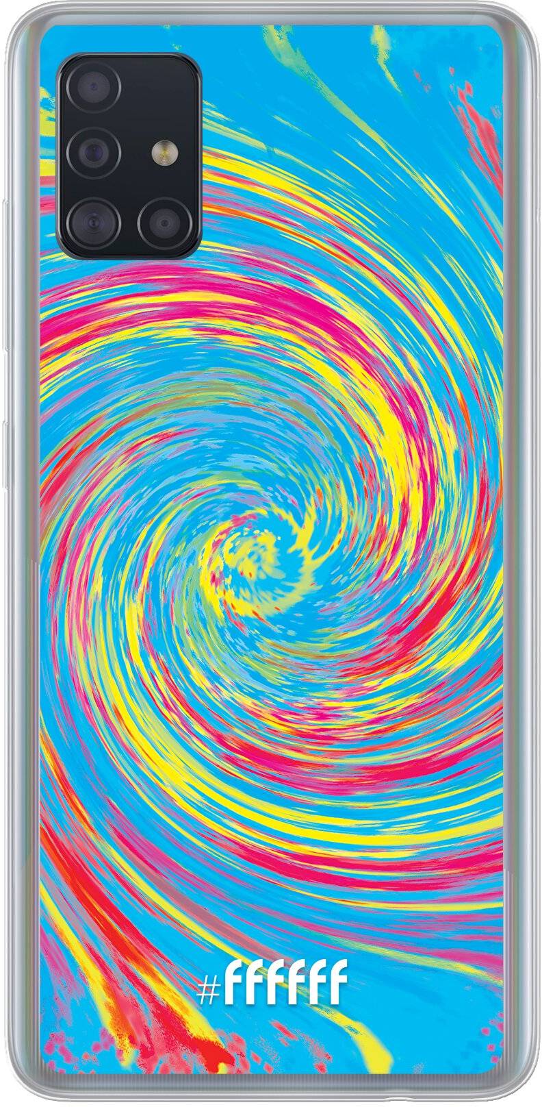 Swirl Tie Dye Galaxy A51