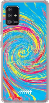 Swirl Tie Dye Galaxy A51