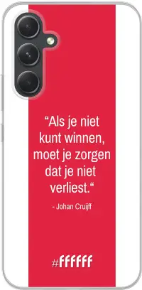 AFC Ajax Quote Johan Cruijff Galaxy A54 5G