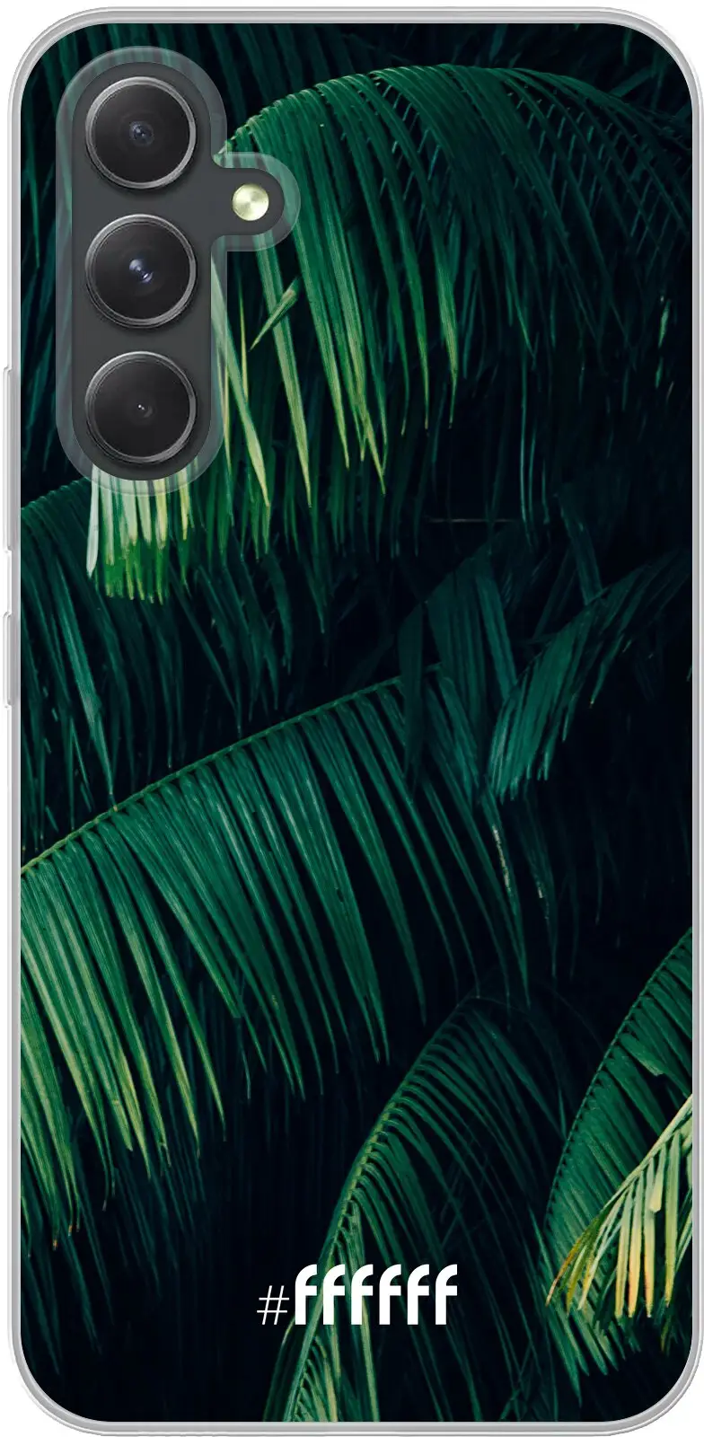 Palm Leaves Dark Galaxy A54 5G